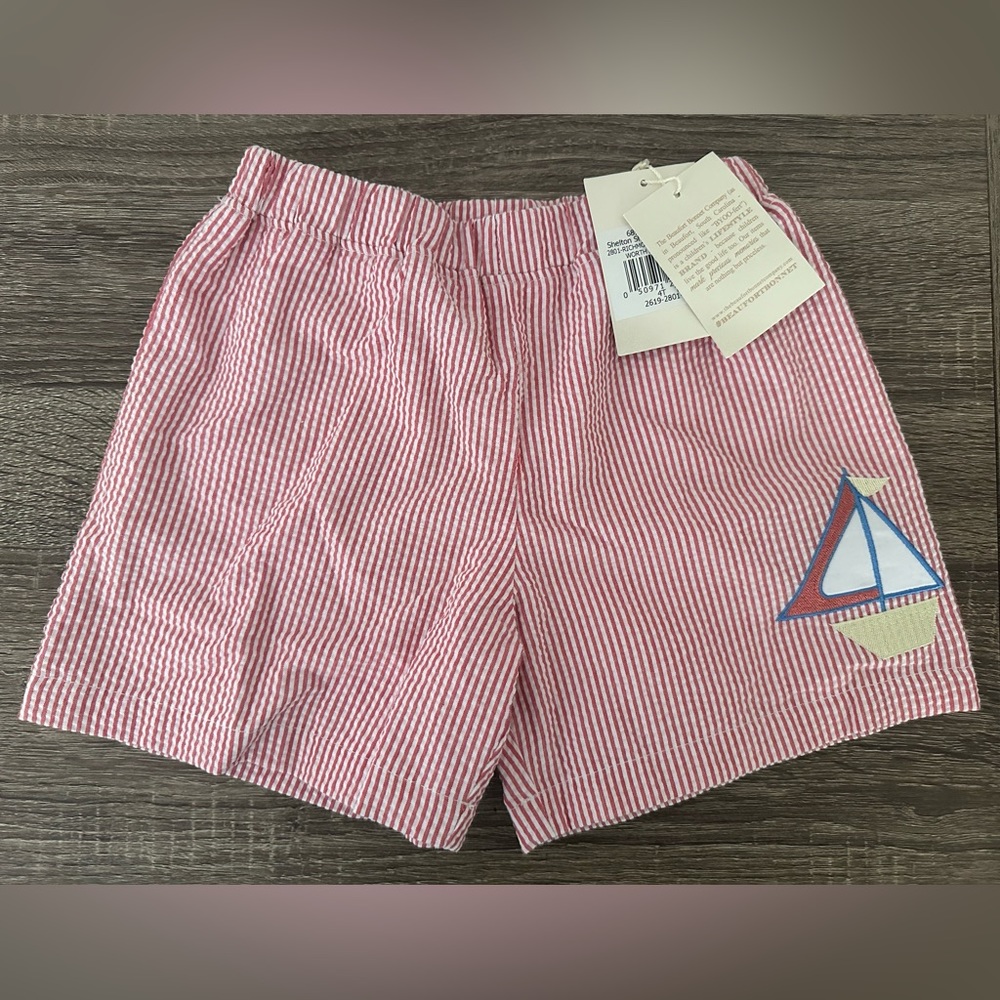 The Beaufort Bonnet Company Boys Swim Trunks 4T (Easter, Spring, Summer)